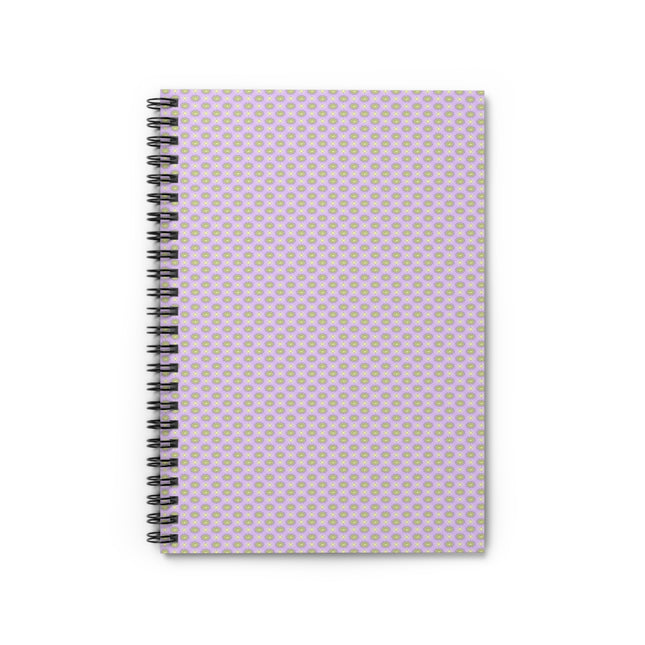 Magenta Star-crossed Bodies Spiral Notebook - Ruled Line, 6" x 8", 118 pages