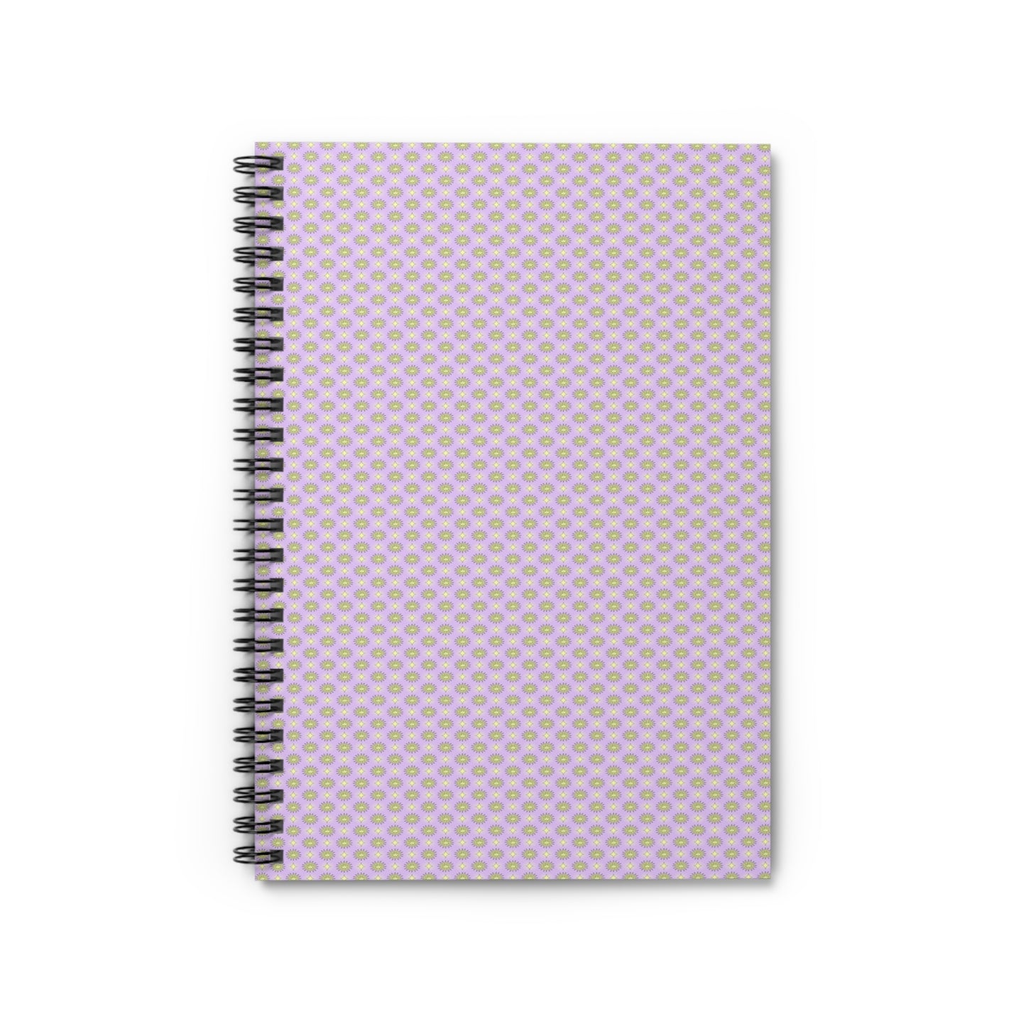 Magenta Star-crossed Bodies Spiral Notebook - Ruled Line, 6" x 8", 118 pages