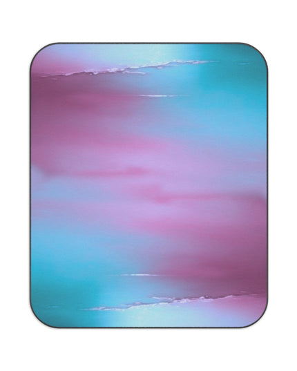Wine Sea Blue Fog Purple Fog 61" × 51" Picnic Blanket