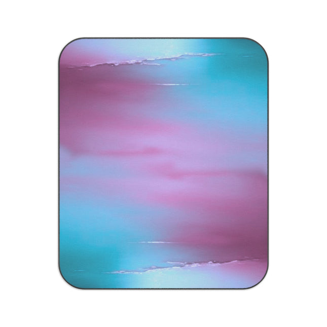 Wine Sea Blue Fog Purple Fog 61" × 51" Picnic Blanket