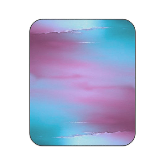 Wine Sea Blue Fog Purple Fog 61" × 51" Picnic Blanket