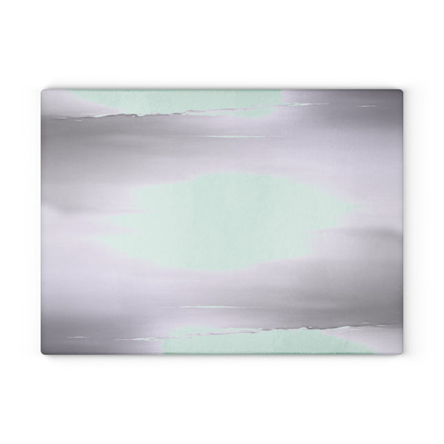 Sephia Sea Dark Fog Glass Cutting Board, 11" x 15"
