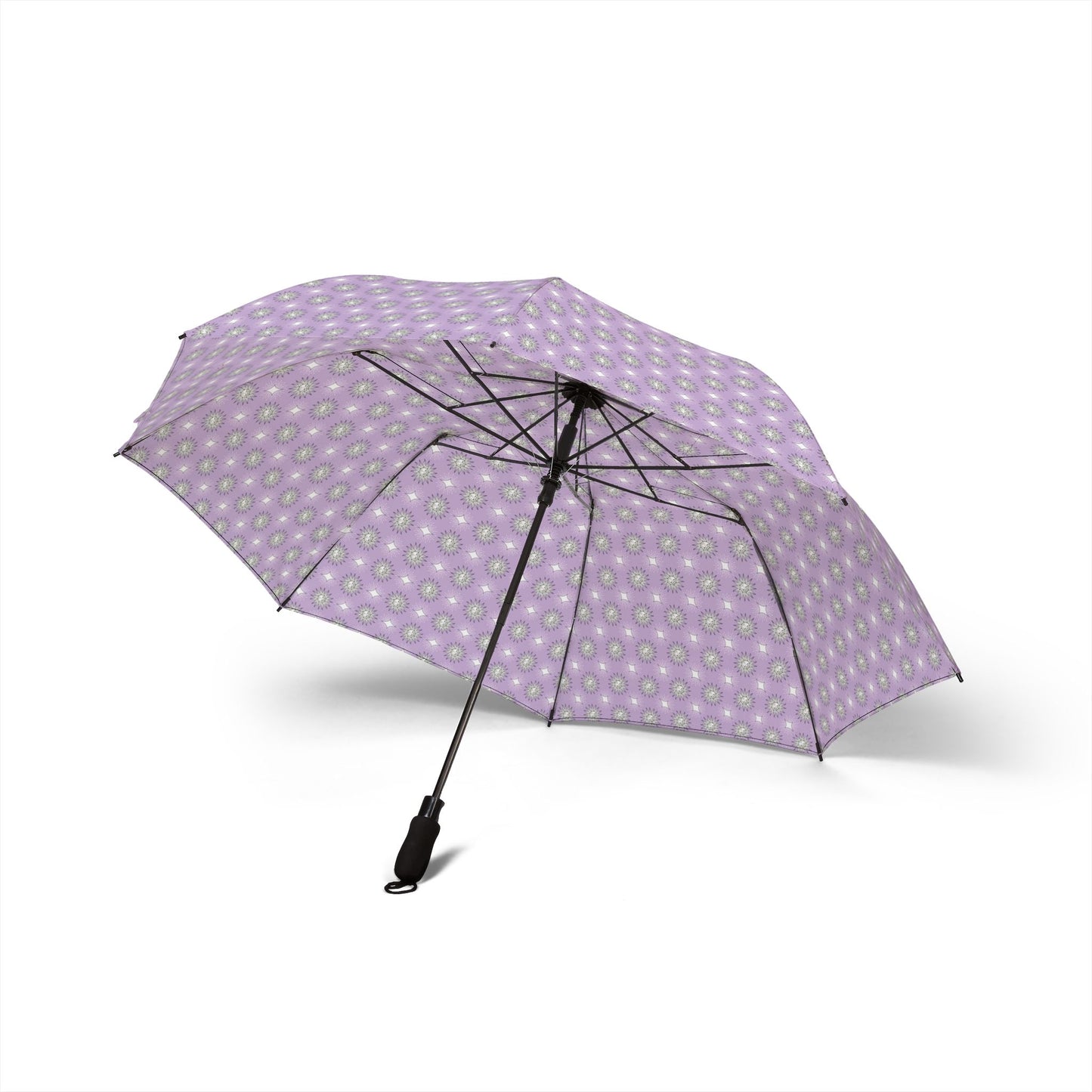 Lavender Star-crossed Bodies Foldable Umbrella - Compact & Chic