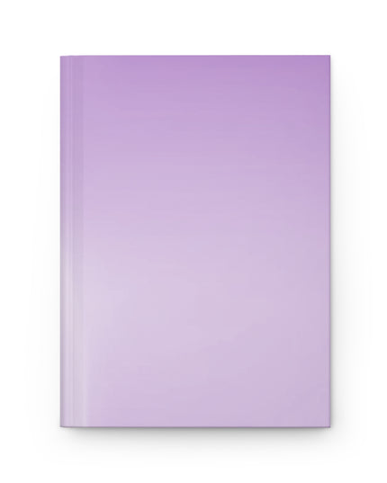 Soft Lavender Fade 5.75" x 8" Hardcover Journal Matte with 150 lined pages