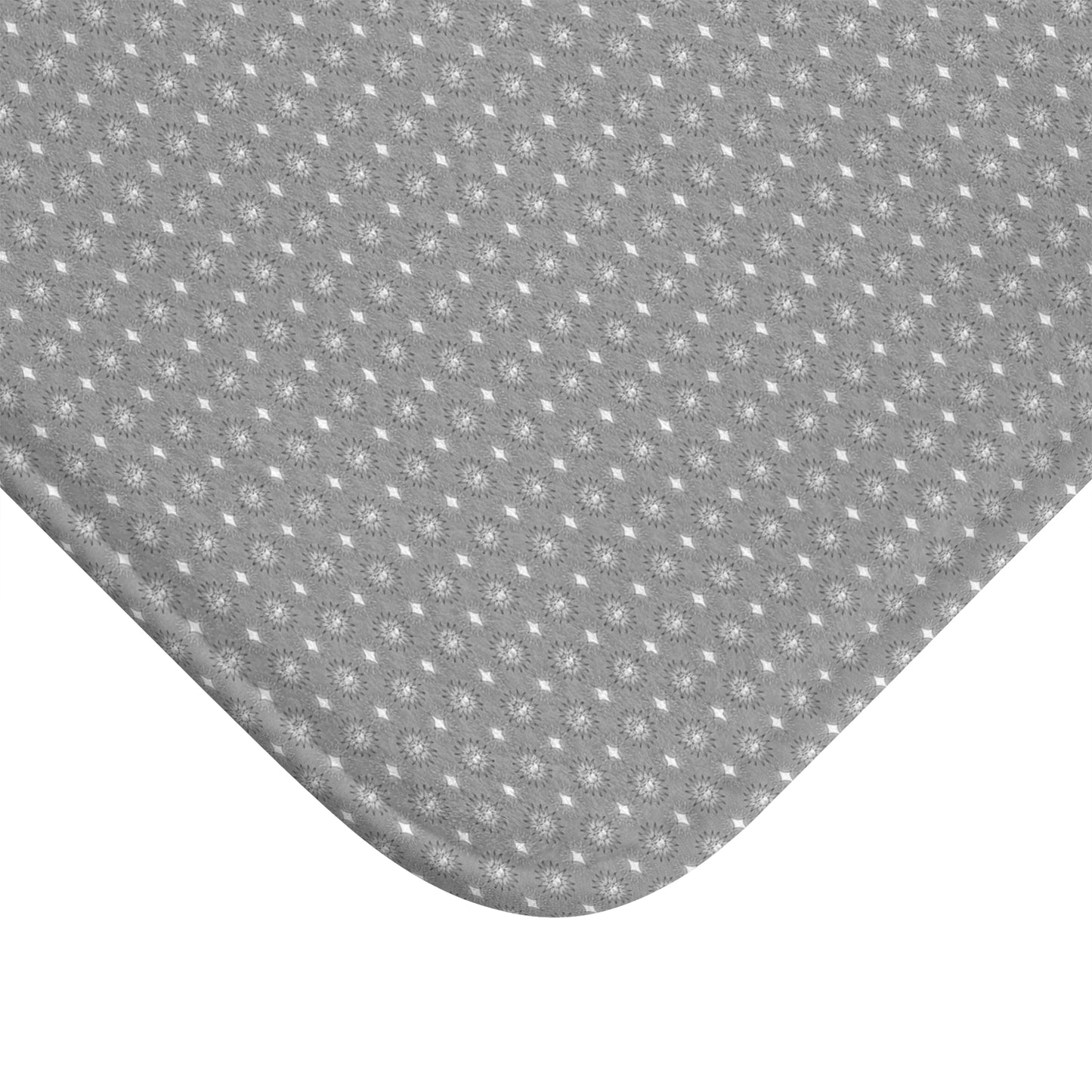 Desaturated Star-crossed Bodies 24" x 17" Bath Mat