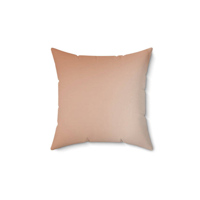 Soft Fade 14" x 14" Faux Suede Square Pillow