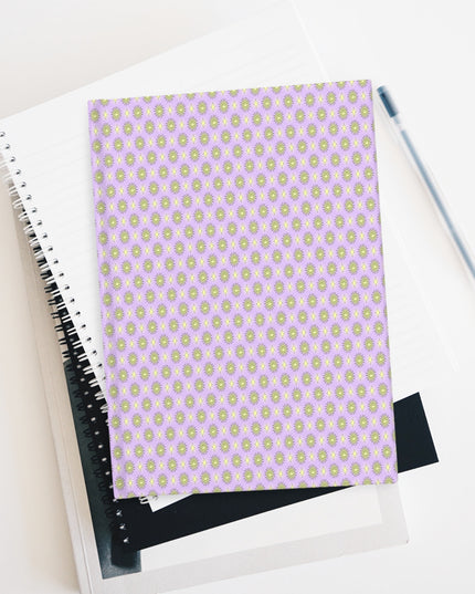 Magenta Star-crossed Bodies Journal - 128 Blank pages, 5" x 7"