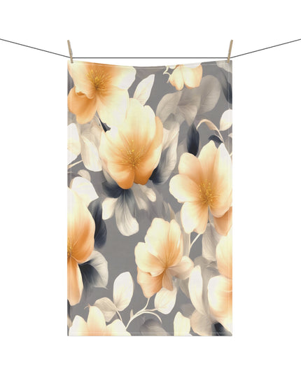 Soft Blossom Floral Bunch Tea Towels (cotton, poly), 18" x "30