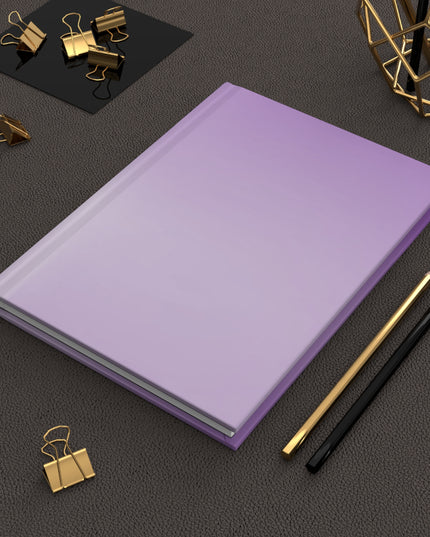 Soft Lavender Fade 5.75" x 8" Hardcover Journal Matte with 150 lined pages