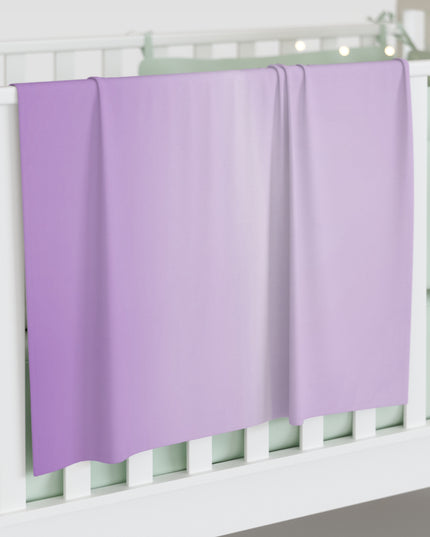 Soft Lavender Fade Baby Swaddle 30″×40″ Blanket
