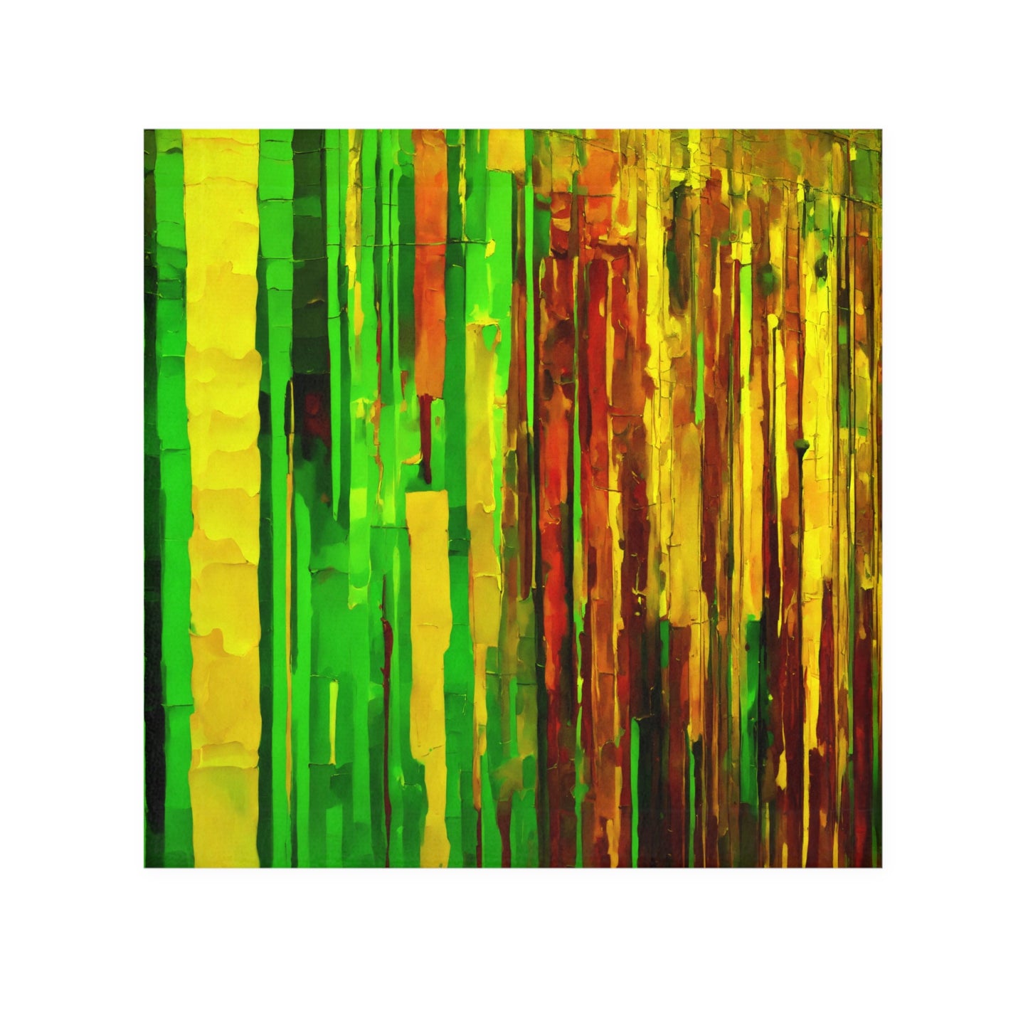 Striped Beta Face Towel, 13" x 13"