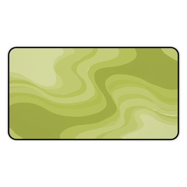 Lemon Wavey 12" x 22" Desk Mat