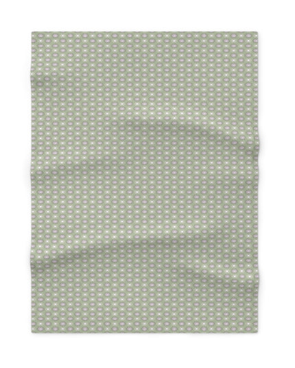 Olive Star-crossed Bodies Soft Fleece Baby Blanket, 30" x 40"