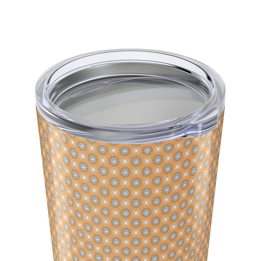 Tan Sunset Star-crossed Bodies Tumbler 20oz