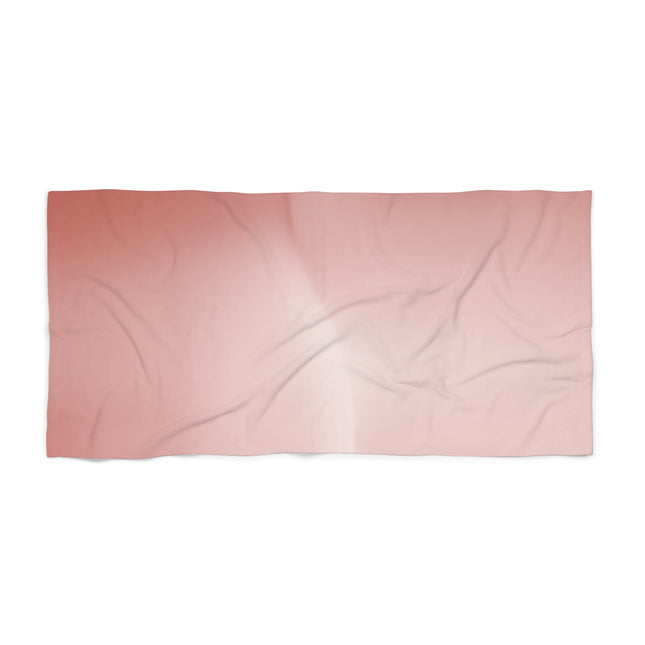 Rose Red Fade 30" x 60" Beach Towel