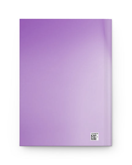 Soft Lavender Fade 5.75" x 8" Hardcover Journal Matte with 150 lined pages