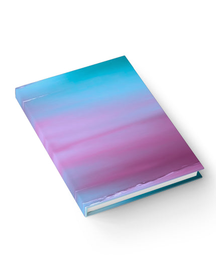 Wine Sea Blue Fog 5" x 7" Journal - 128 Ruled Line pages