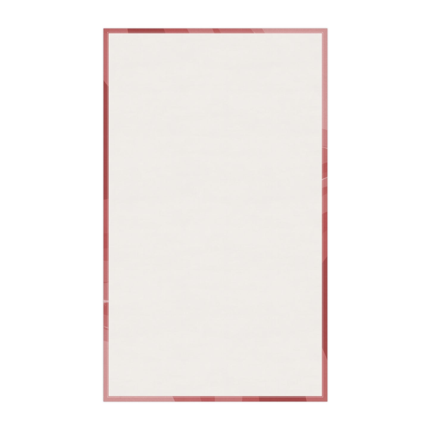 Power Red Wavey Tea Towels (cotton, poly), 18" x "30