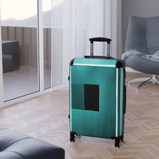 Tif Shadow Medium Suitcase with built in lock, 4 double-wheels, telescopic handle, and ABS back hard-shell