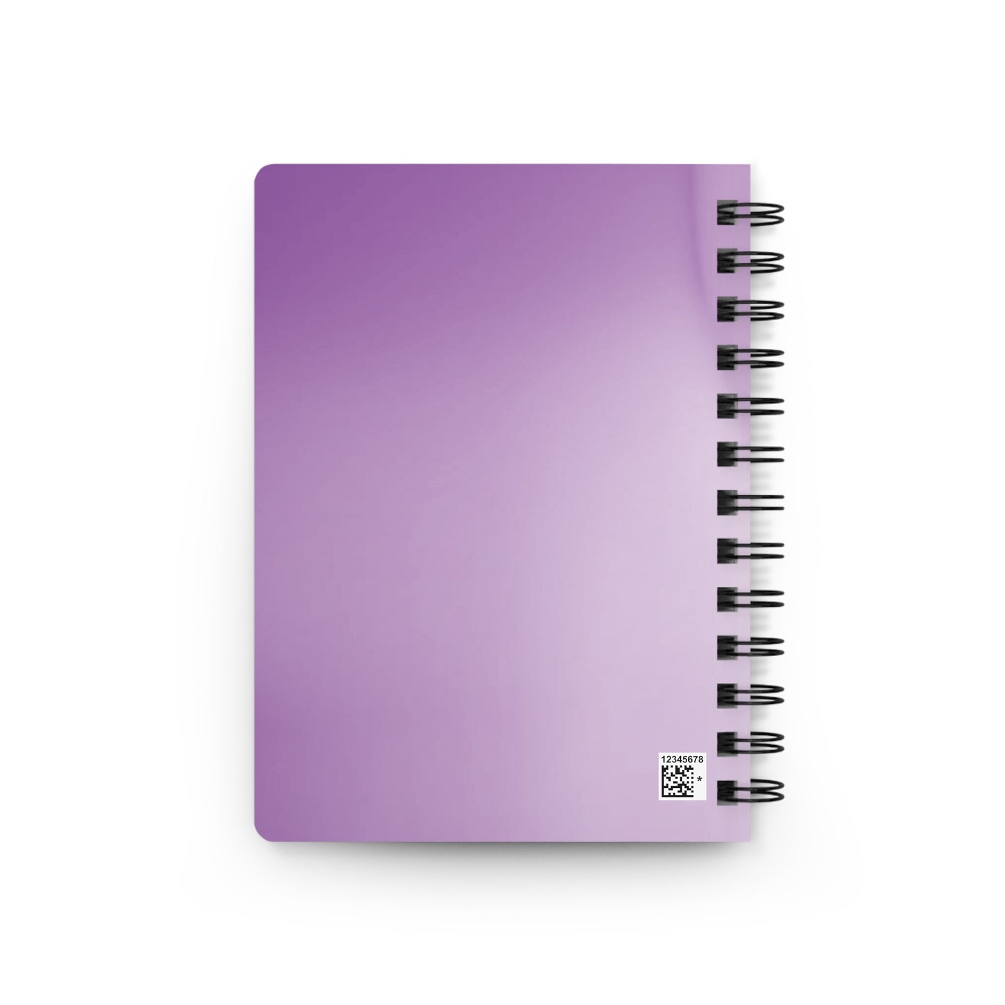 Soft Lavender Fade Spiral Bound Journal, 5" x 7" 150 pages