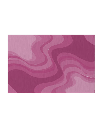 Pinky Mauve Wavey 24" x 36" Outdoor Rug