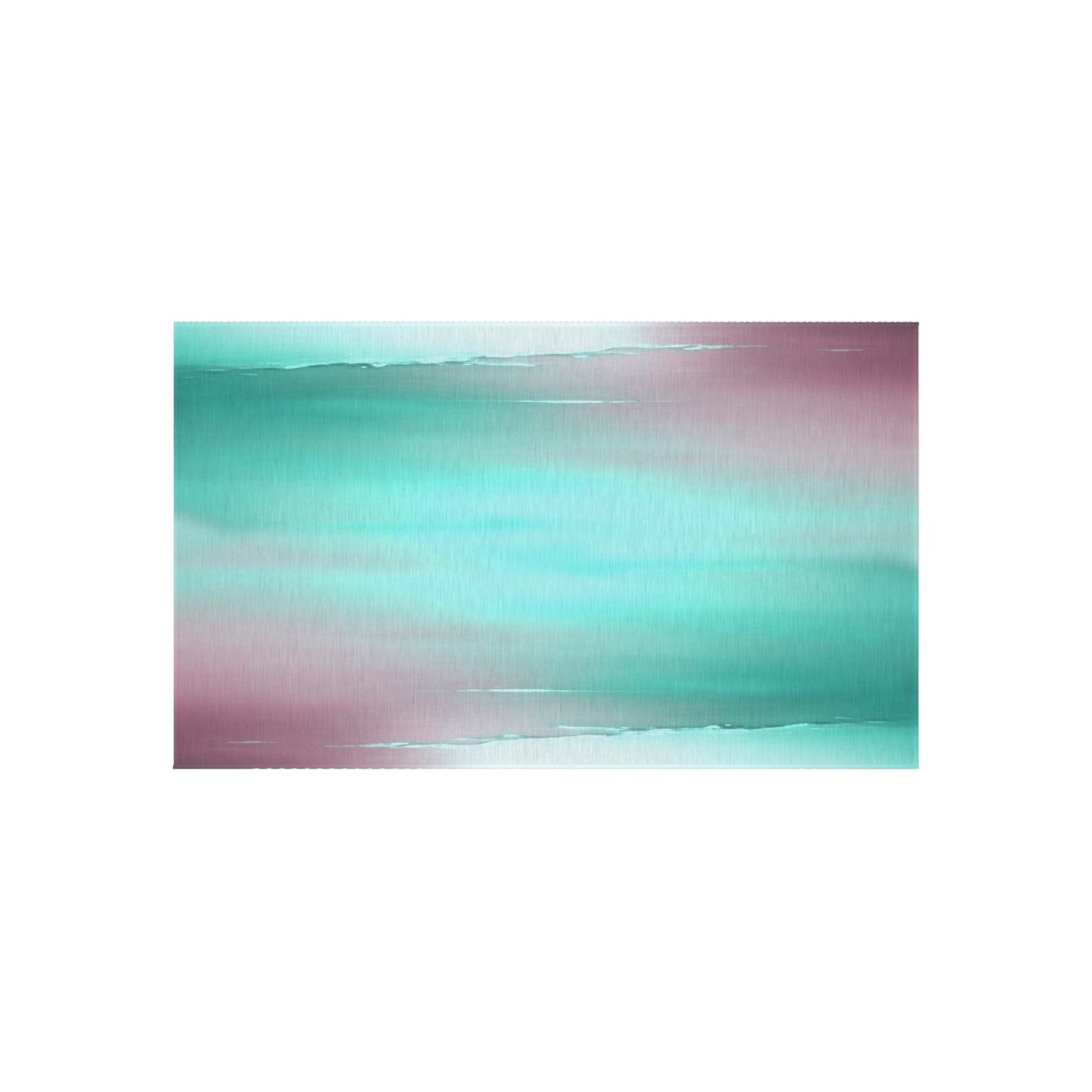 Green Sea Lavender Fog Outdoor Rug, 36" x 60"
