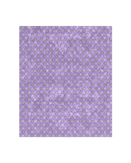 Lavender Star-crossed Bodies Crushed Velvet Blanket, 50" x 60"