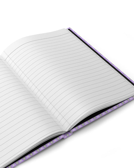 Lavender Star-crossed Bodies Hardcover Journal Matte with 150 lined pages, 5.75" x 8"