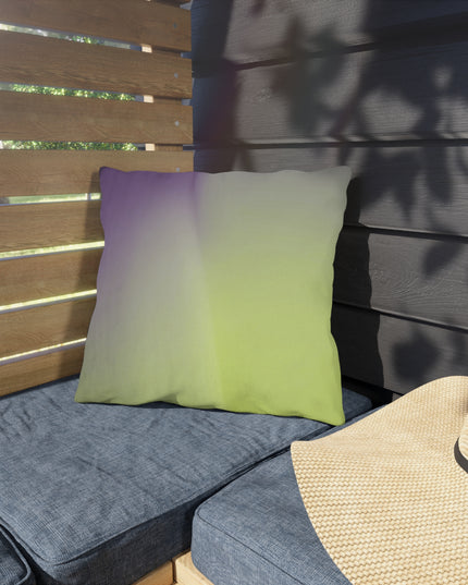Purple Golden Fade 16" x 16" Outdoor Pillow