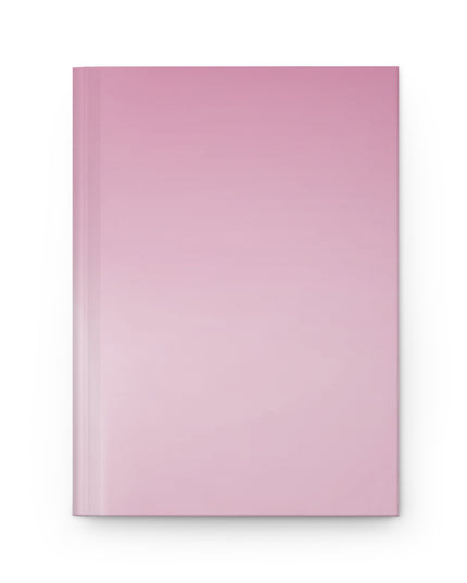 Pink Blush Fade 5.75" x 8" Hardcover Journal Matte with 150 lined pages