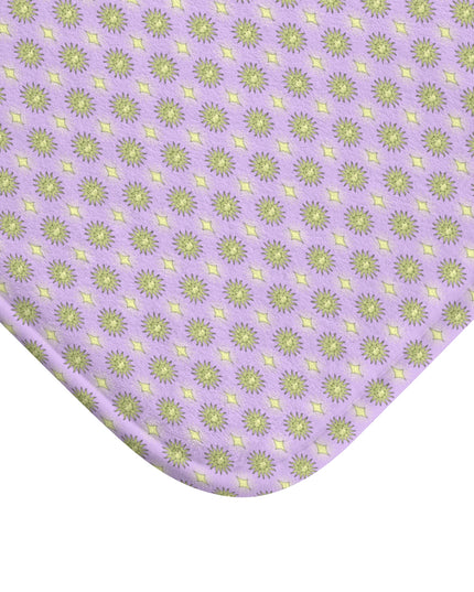 Magenta Star-crossed Bodies 34" x 21" Bath Mat