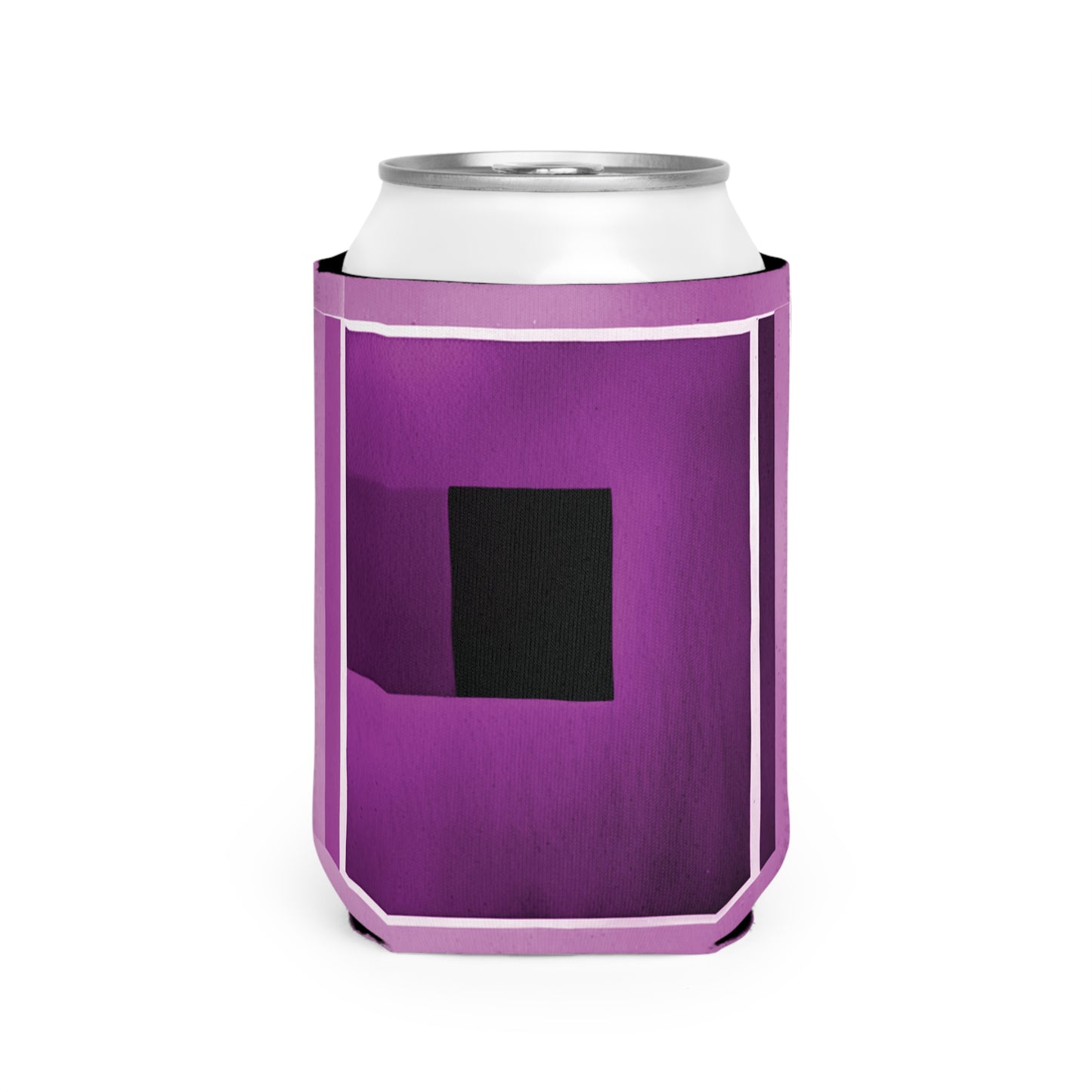 Magenta Shadow 12 oz Can Cooler Sleeve
