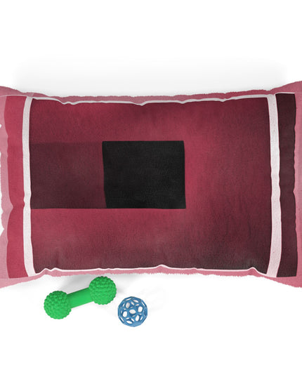 Red Shadow 28" × 18" Pet Bed