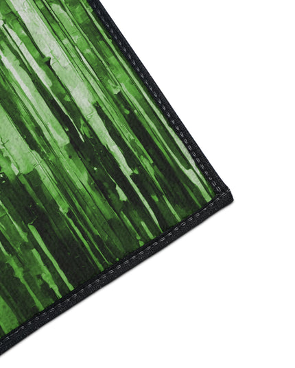 Striped Mint Pastel 18" x 24" Heavy Duty Floor Mat