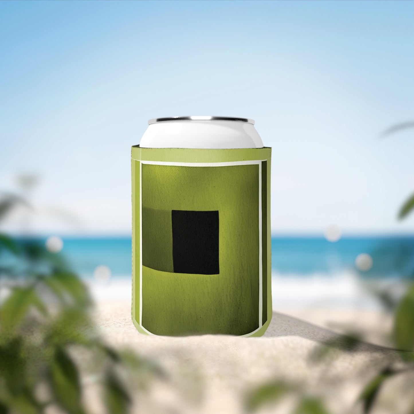 Lemongrass Shadow 12 oz Can Cooler Sleeve