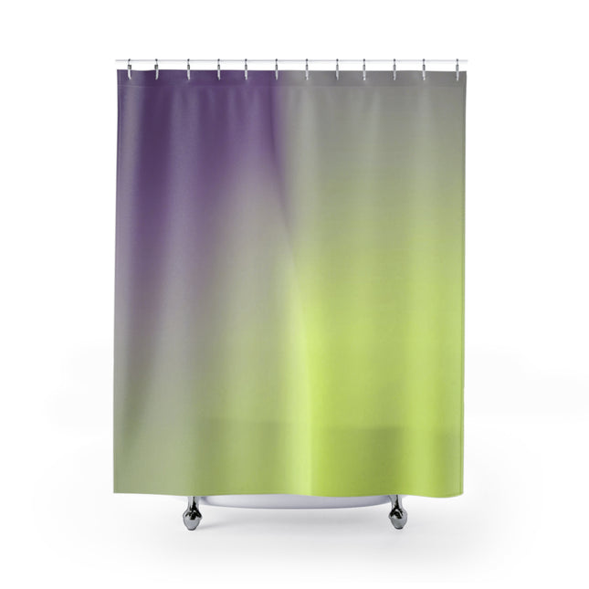 Purple Golden Fade Shower Curtains, 71" x 74"