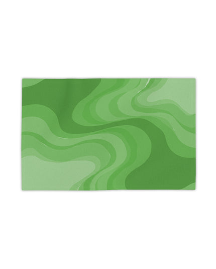 Greenie Meanie Wavey Beach Towel, 18" x 27"