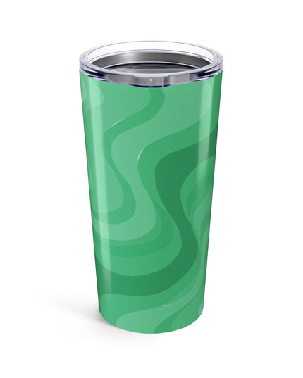 Mint Green Wavey Tumbler 20oz