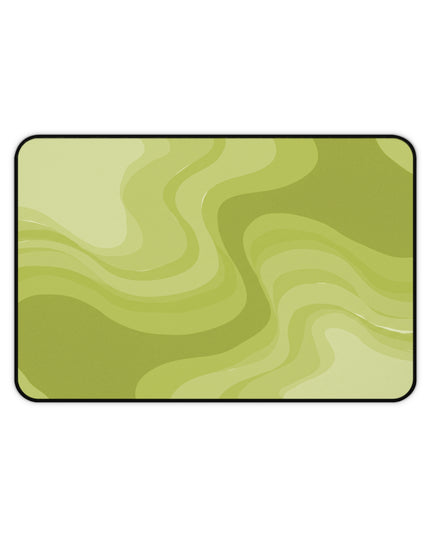 Lemon Wavey 12" x 18" Desk Mat