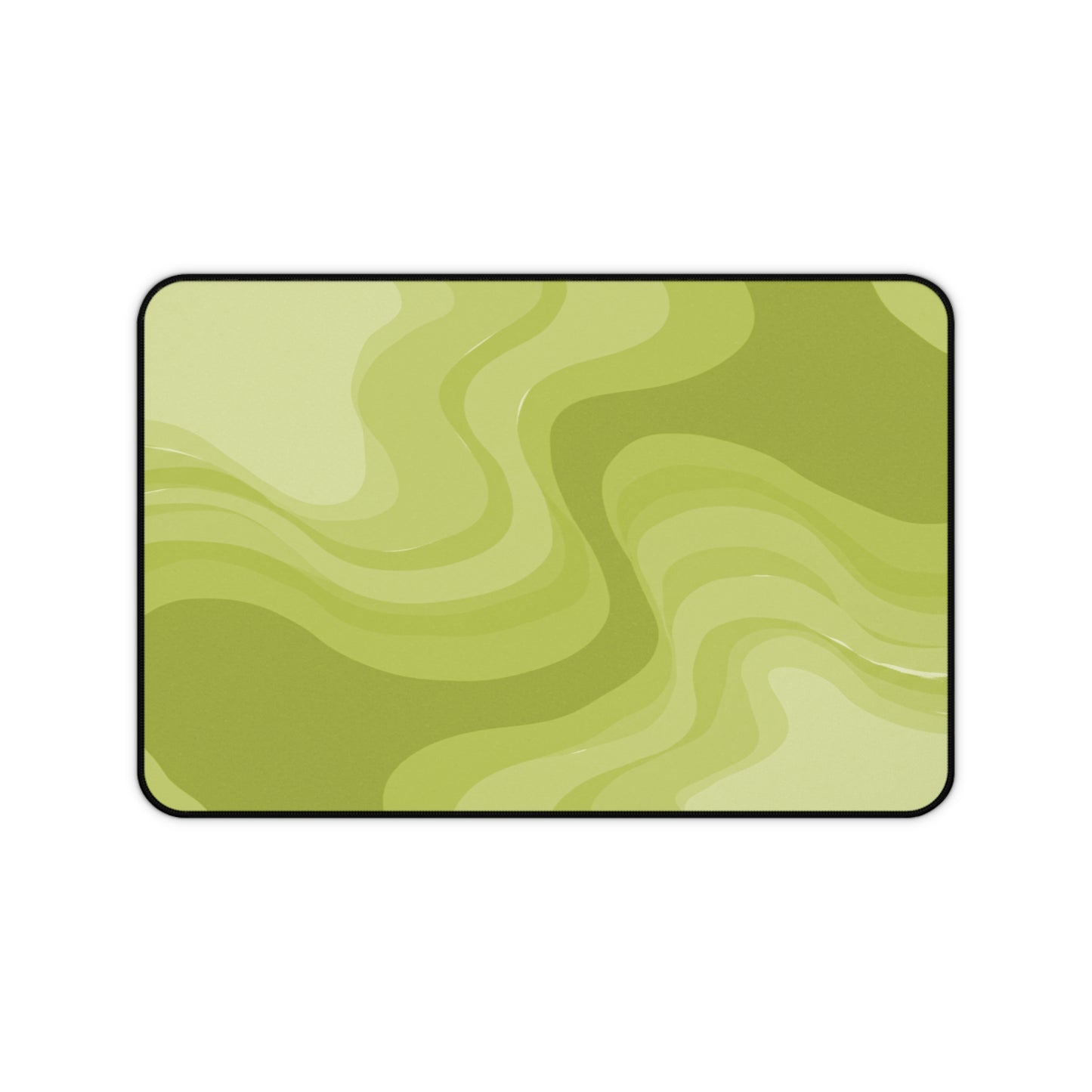 Lemon Wavey 12" x 18" Desk Mat