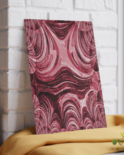 Uzi Spiral Ruby 8" x 11" Glass Cutting Board