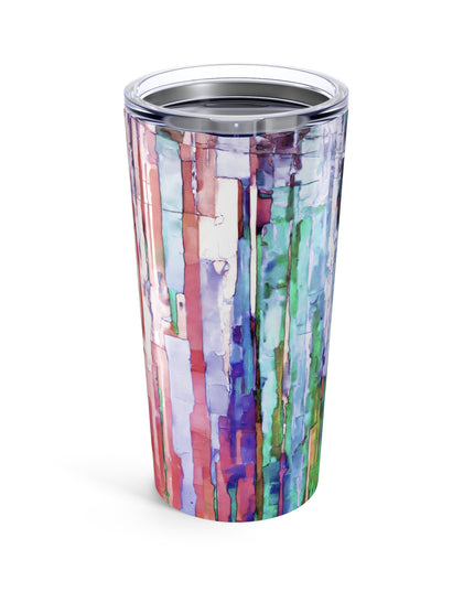 Striped Pastels Tumbler 20oz