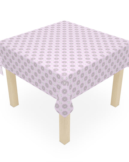 Pink Mornings Star-crossed Bodies Tablecloth, 55" x 55"