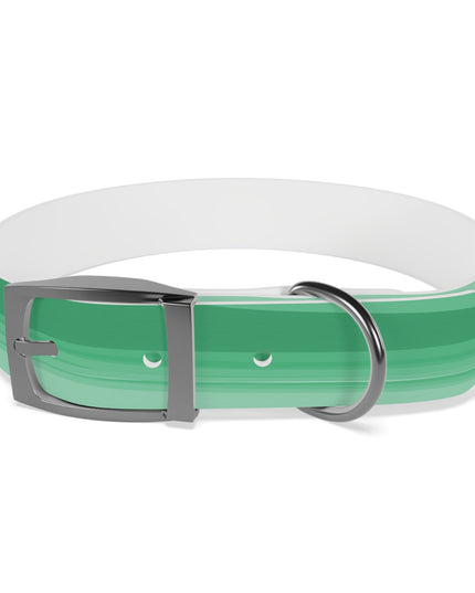 Mint Green Wavey Medium Dog Collar