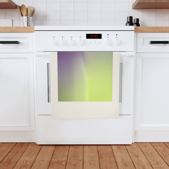 Purple Golden Fade 19.6" x 27.5" Cotton Tea Towel