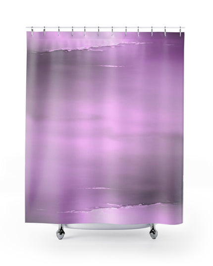 Dark Pink Sea Amethyst Fog Shower Curtains, 71" x 74"