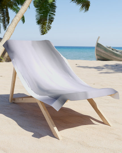 Wine Sea Blue Fog Beach Towel, 30" x 60"