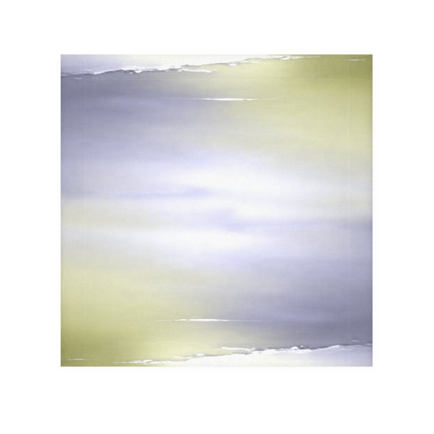 Lavender Sea Golden Fog Face Towel, 13" x 13"