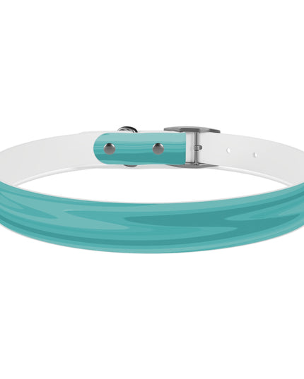 Tif Green Wavey Extra Large Dog Collar