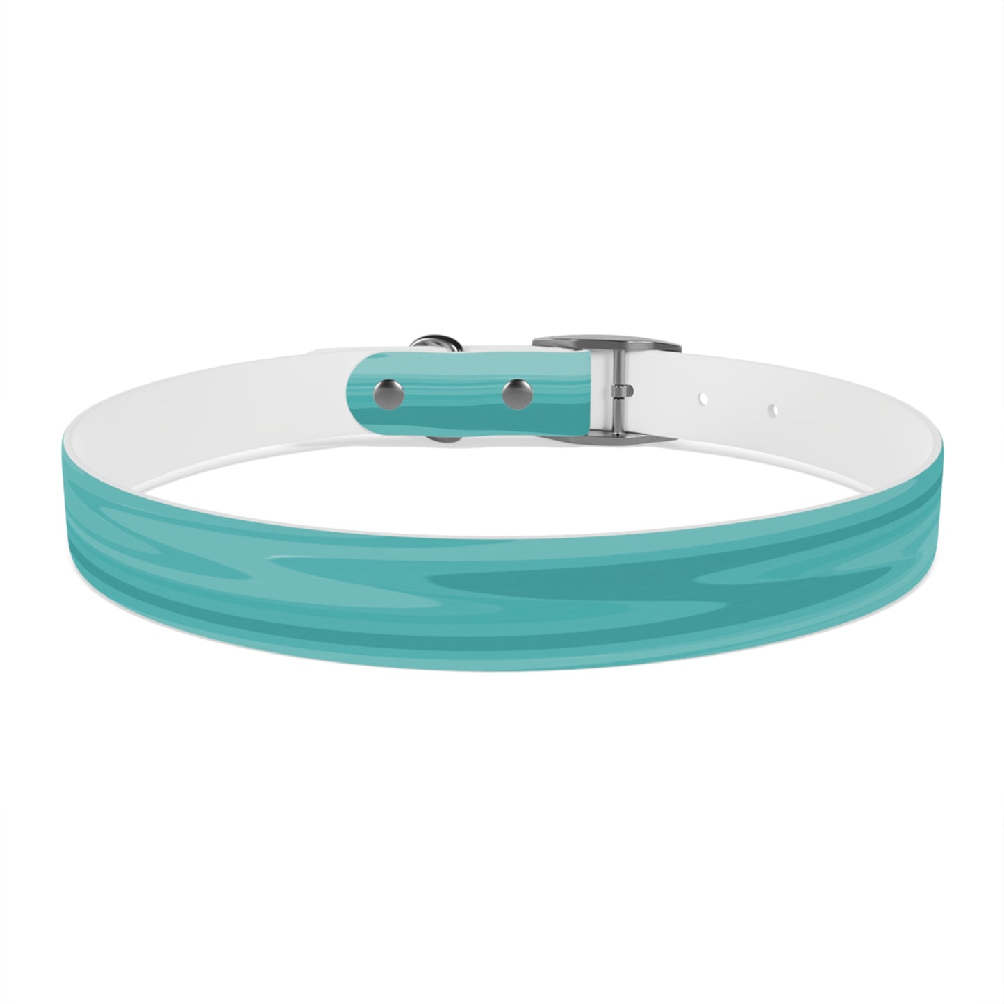 Tif Green Wavey Extra Large Dog Collar